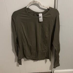 Olive Green Women's Top